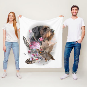 Deutsch Drahthaar    Fleecedecke