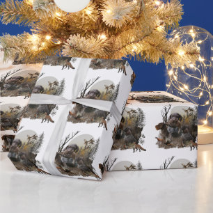 Deutsch Drahthaar Geschenkpapier