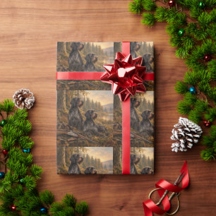 Deutsch Drahthaar Geschenkpapier