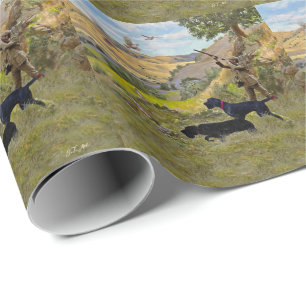 Deutsch Drahthaar Geschenkpapier