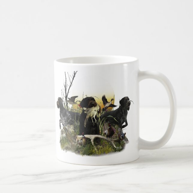 Deutsch-Drahthaar      Kaffeetasse (Rechts)