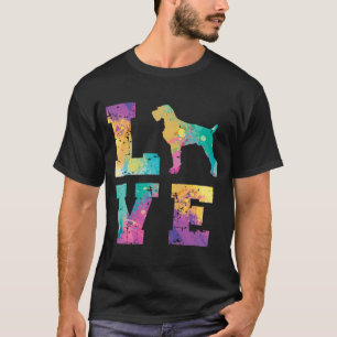 Deutsch Drahthaar Liebe T-Shirt