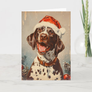 Deutsch Drahthaar personalisiertes Weihnachten