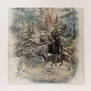 Deutsch Drahthaar Puzzle