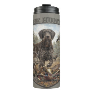 Deutsch Drahthaar Thermosbecher