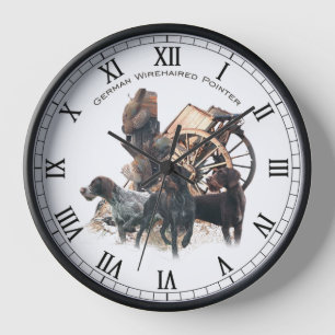 Deutsch-Drahthaar Uhr