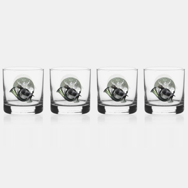Deutsch Drahthaar Whiskyglas (Vorderseite)