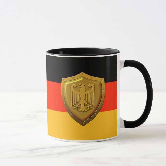 Deutsch-Eagle-Schild Tasse (Rechts)