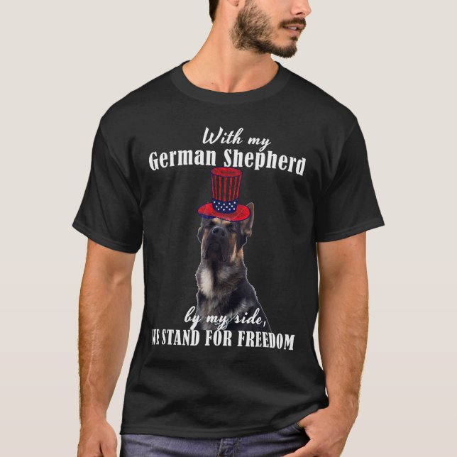 Deutsch Funny American German Dogs Quotes Germany  T-Shirt (Vorderseite)