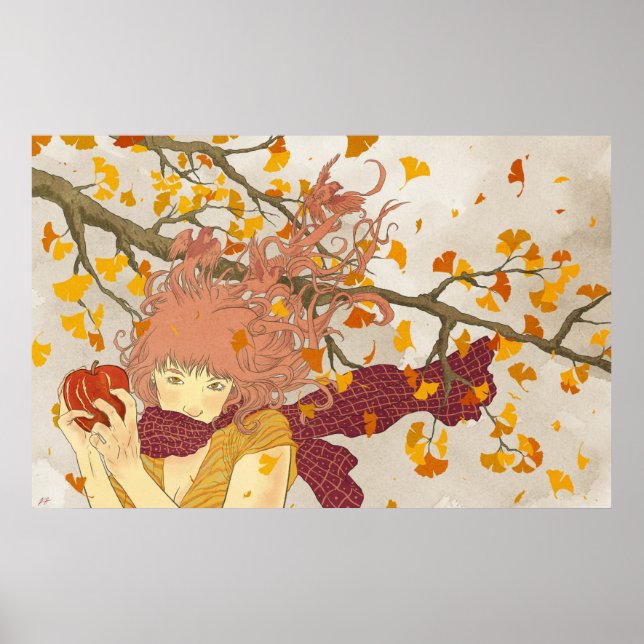 Deutsch für Herbst Poster (Vorne)