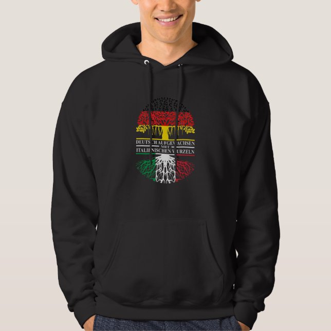 Deutsch-Italienisch Hoodie (Vorderseite)