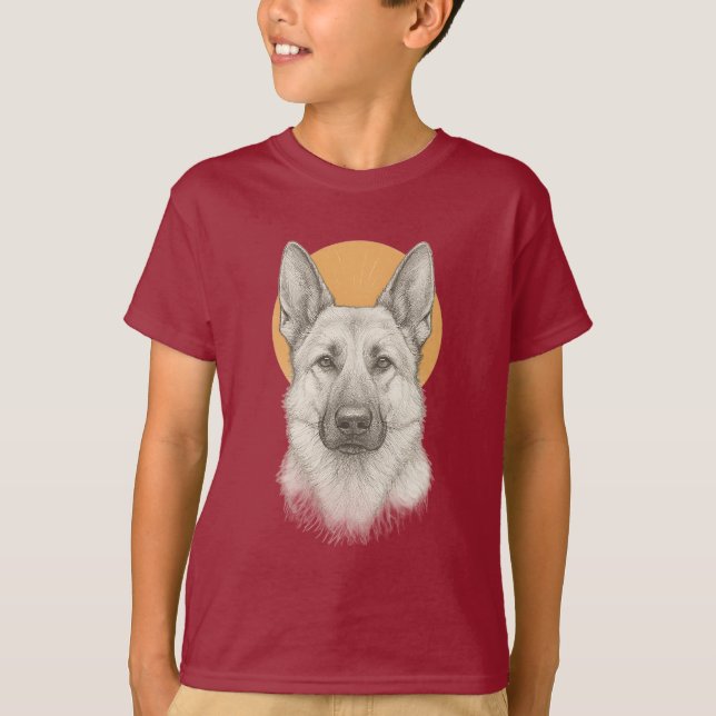Deutsch Kurzhaar Kinder T-Shirt (Vorderseite)