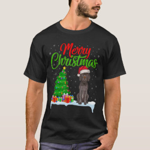 Deutsch Kurzhaar Pointer Dog Xmas Tree Lights Do T-Shirt