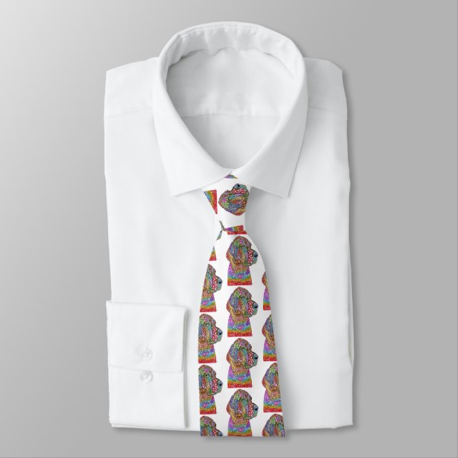 Deutsch Kurzhaar Pointer Lover Neck Tie Krawatte (Gebunden)