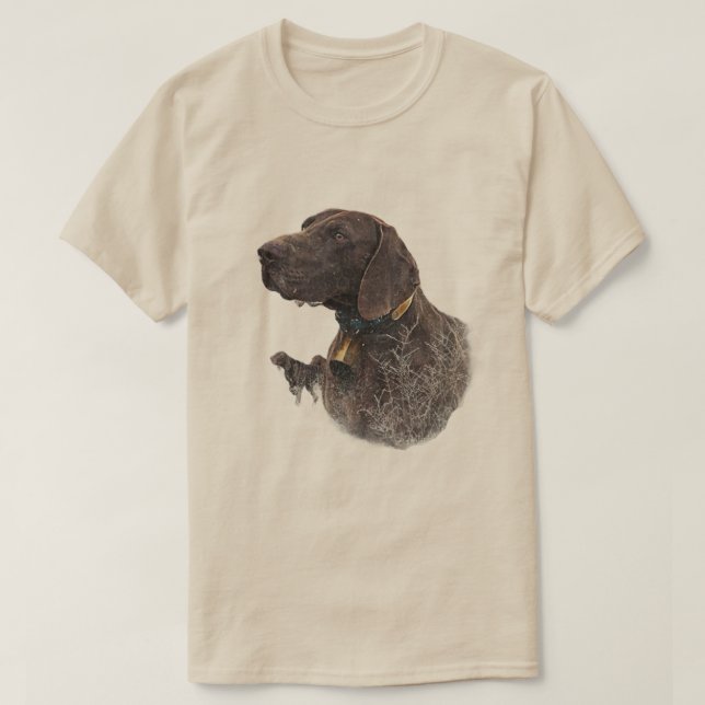 Deutsch Kurzhaar  T-Shirt (Design vorne)