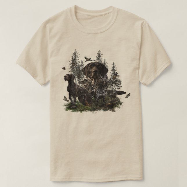 Deutsch Kurzhaar  T-Shirt (Design vorne)