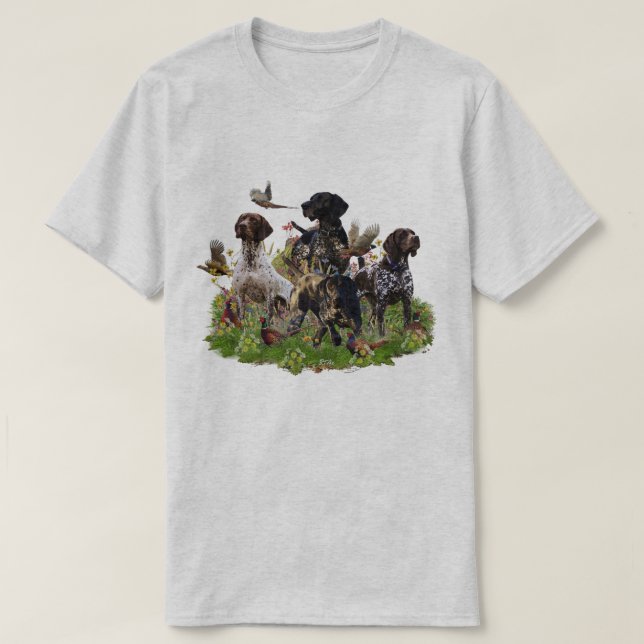 Deutsch Kurzhaar  T-Shirt (Design vorne)