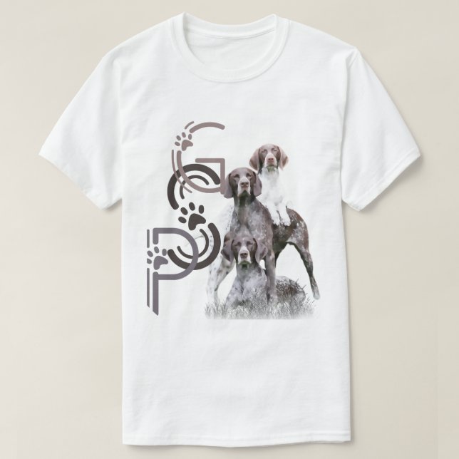Deutsch Kurzhaar  T-Shirt (Design vorne)