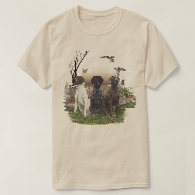Deutsch Kurzhaar  T-Shirt (Design vorne)
