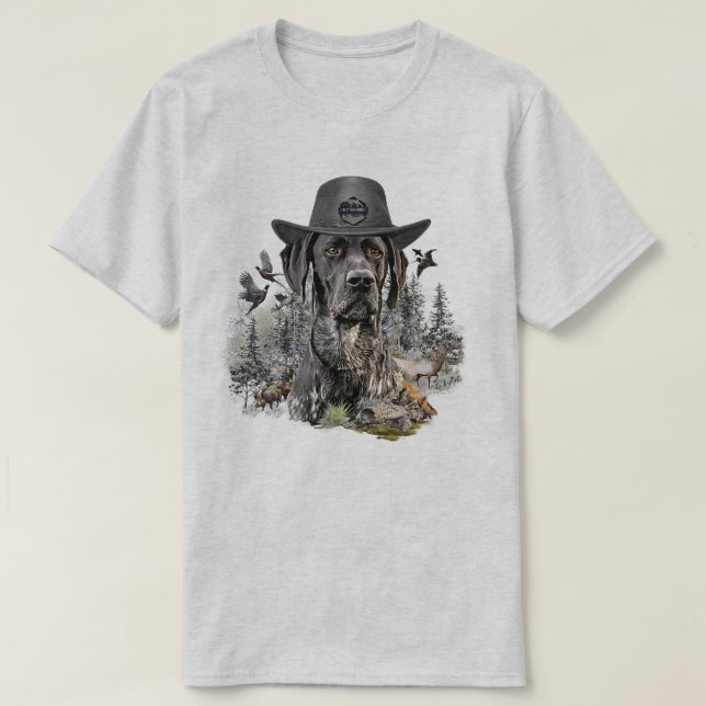 Deutsch Kurzhaar  T-Shirt (Design vorne)