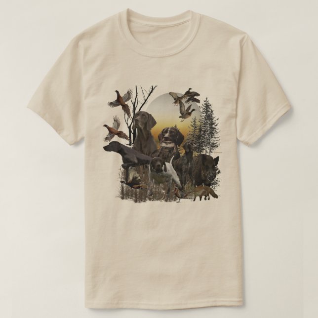 Deutsch Kurzhaar  T-Shirt (Design vorne)