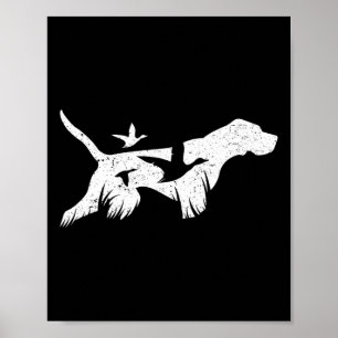 Deutsch Kurzhaarige Pointer GSP Jagdhunde Poster