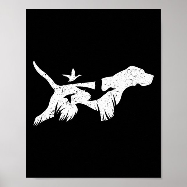 Deutsch Kurzhaarige Pointer GSP Jagdhunde Poster (Vorne)