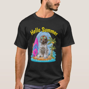 Deutsch Kurzhaarige Pointer Hallo Sommer Dog Vacat T-Shirt