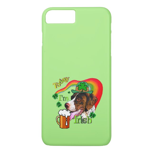 Deutsch Kurzhaarige Pointer St Pattys Case-Mate iPhone Hülle (Rückseite)