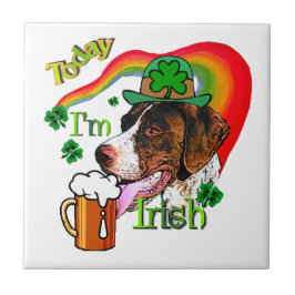 Deutsch Kurzhaarige Pointer St Pattys Fliese
