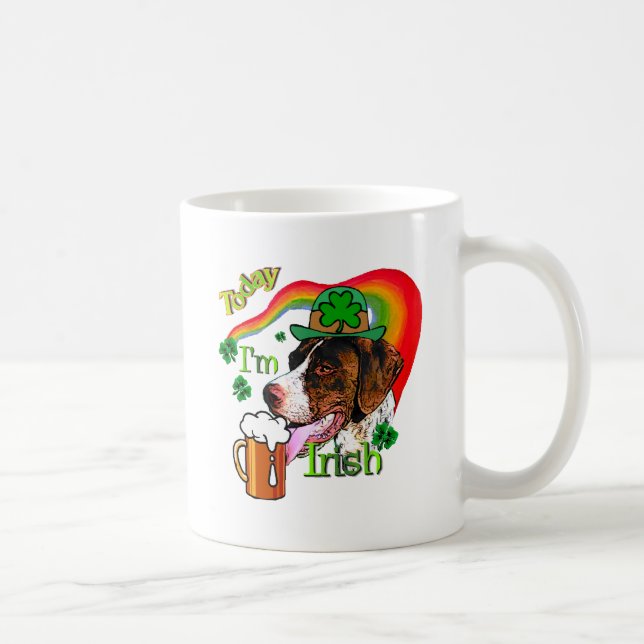 Deutsch Kurzhaarige Pointer St Pattys Kaffeetasse (Rechts)