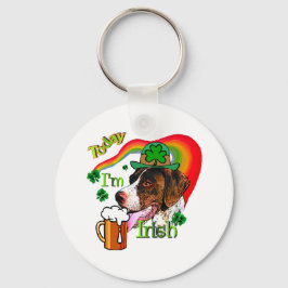 Deutsch Kurzhaarige Pointer St Pattys Schlüsselanhänger