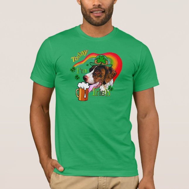 Deutsch Kurzhaarige Pointer St Pattys T-Shirt (Vorderseite)