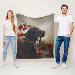 Deutsch Kurzhaarige Vorstehhunde (GSP) Fleecedecke