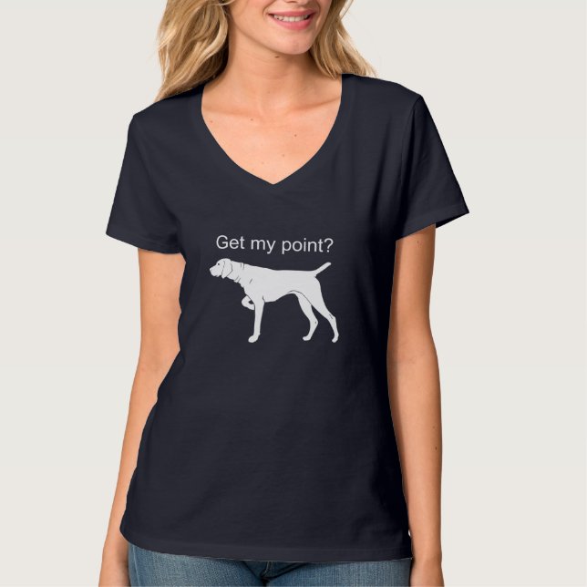 Deutsch Kurzhaariger Pointer Funny Dog Lover T-Shirt (Vorderseite)