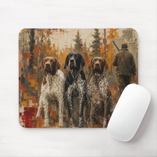 Deutsch Kurzhaariger Vorstehhund  Mousepad (Mit Mouse)