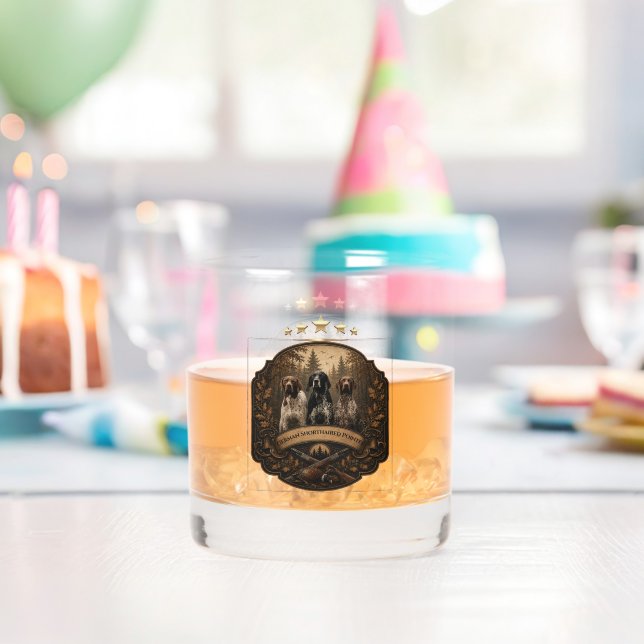 Deutsch Kurzhaariger Vorstehhund  Whiskyglas (Insitu (Geburtstag))