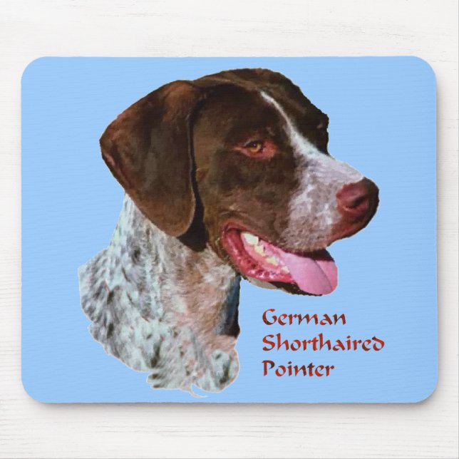 Deutsch Kurzportraits Mousepad (Vorne)