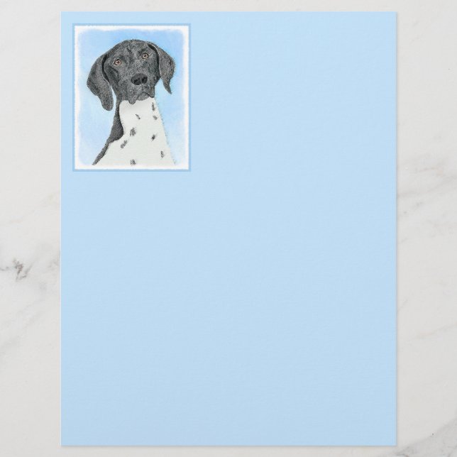 Deutsch Kurzzeitermalerei - Originalkunst (Vorderseite)