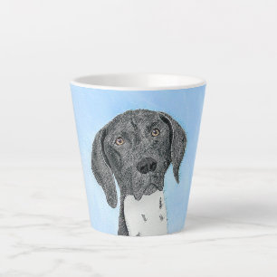Deutsch Kurzzeitermalerei - Originalkunst Milchtasse