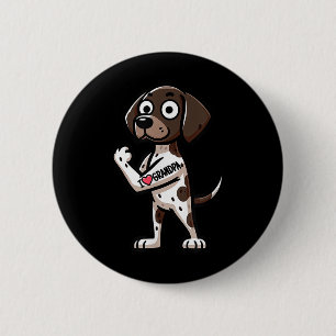 Deutsch Kurzzeitiger Zeiger I Liebe Opa Funny Do Button