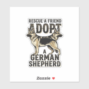 Deutsch Langhaar Hunde Adoption Vintage Rettungshu Aufkleber