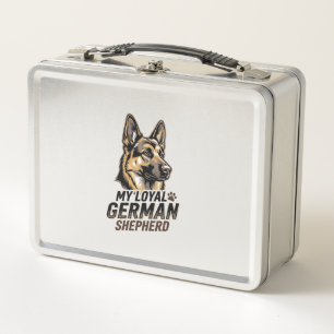 Deutsch Langhaar-Shirt Vintage Gravur Hunde Liebha Metall Brotdose