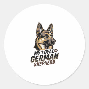 Deutsch Langhaar-Shirt Vintage Gravur Hunde Liebha Runder Aufkleber