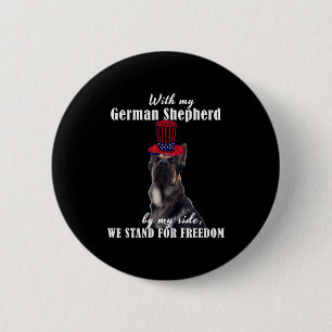 Deutsch Lustige Amerikanische Deutsche Hunde Zitat Button