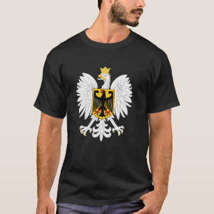 Deutsch-Polnisches Flaggenadler Deutschland Polen T-Shirt