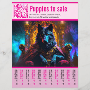 Deutsch-Schweizer-Hund Flugblatt Flyer