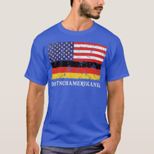 Deutschamerikaner Amerikanische Flagge Oktoberf T-Shirt