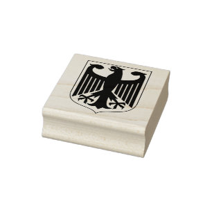 Deutsche Adlerflagge, Deutschland, rot, gold, schw Gummistempel