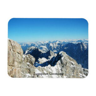 Deutsche Alpen, Zugspitze, Deutschland Magnet